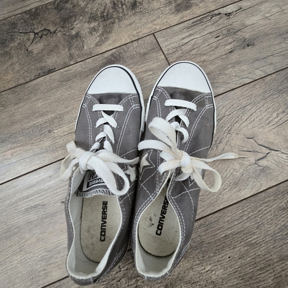 CONVERSE grey 4 youth sneakers - Picture 4 of 10